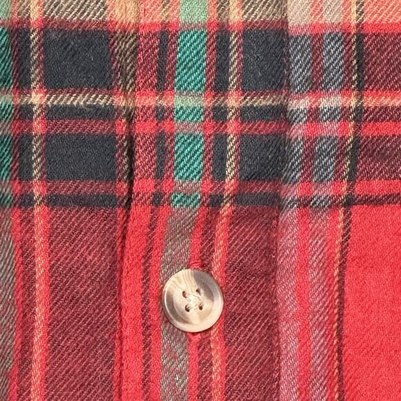 Sun River Plaid Quilted Flannel Shacket Jacket Green Red Size M NWT Heavyweight - Picture 4 of 9